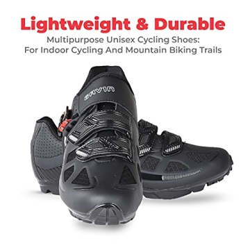 Gavin Elite MTB Cycling Shoe SPD Compatible Unisex Black