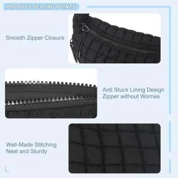 CATMICOO Puffer Tote Bag for Women: Carryall Puff Shoulder Bag for Travel - Lightweight Quilted Bag for Gym