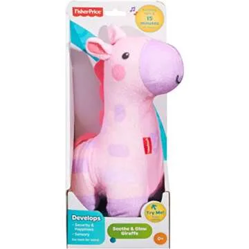 Fisher-Price Soothe & Glow Giraffe Plush Toy for Babies