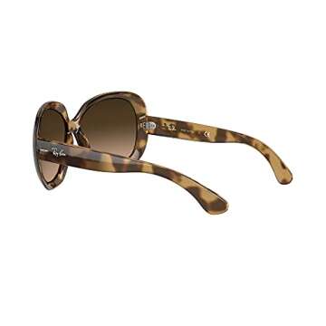 Ray-Ban Women's Rb4098 Jackie Ohh Ii Butterfly Sunglasses, Havana/Pink Gradient Brown, 60 mm
