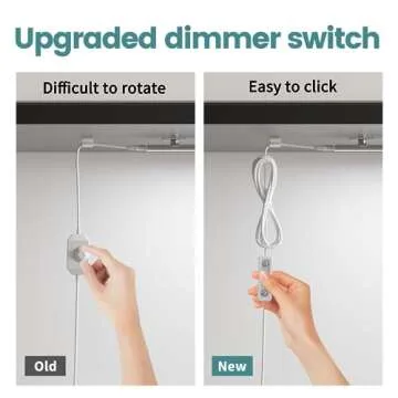 ASOKO Dimmable LED Under Cabinet Lighting - 6 Bars