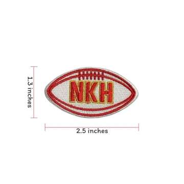 Generic NKH Kansas City (White) Patch Embroidery for American Football Fans