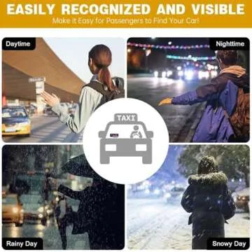 Bright USB LED Sign for Drivers with Scrolling Display