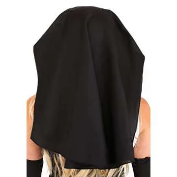 Music Legs Sexy Nun Costume for Daring Fun