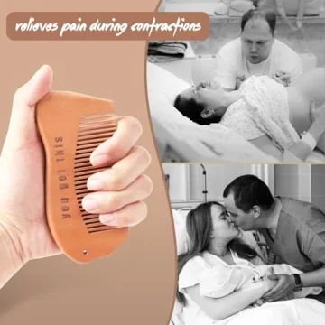 VZZNN Birthing Comb for Pain Relief during Labor