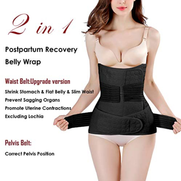 ChongErfei Postpartum Belly Wrap Recovery Comfort Support