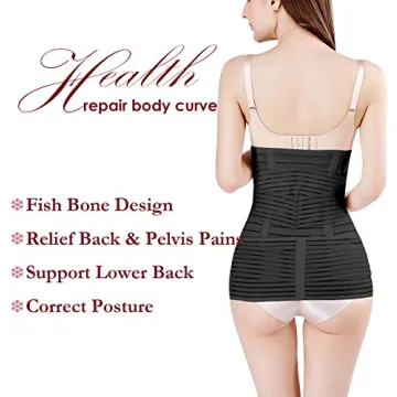 ChongErfei Postpartum Belly Wrap Recovery Comfort Support