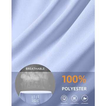 SANTINY Breathable Workout Tops for Women - Stylish & Cool