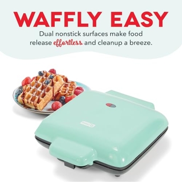 DASH Multi Mini Waffle Maker for Family-Friendly Breakfasts