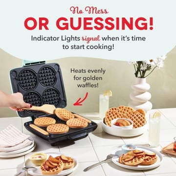 DASH Multi Mini Waffle Maker for Family-Friendly Breakfasts