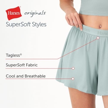 Hanes Women's Supersoft Lounge Shorts - Luxury Comfort