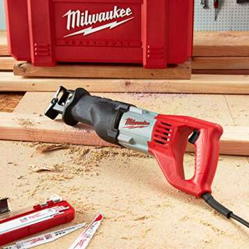 Powerful Milwaukee 6519-31 Reciprocating Saw for Precision Cutting