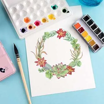 Paul Rubens Watercolor Paint Set - 12 Colors in Metal Box