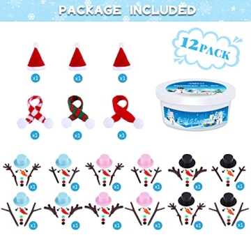 Aneco Snowman DIY Craft Kit for Creative Holiday Fun