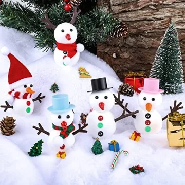 Aneco Snowman DIY Craft Kit for Creative Holiday Fun