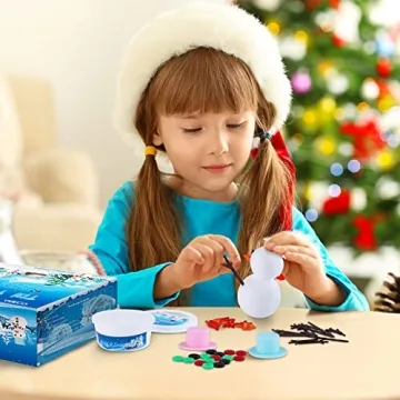 Aneco Snowman DIY Craft Kit for Creative Holiday Fun