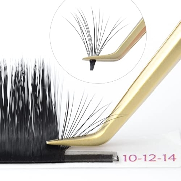 NAGARAKU Easy Fan Premade Eyelash Extensions for Volume