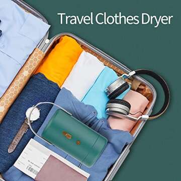 Portable Mini Clothes Dryer for Travel and Small Spaces