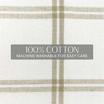 ELRENE Home Plaid Room-Darkening Curtain Panel - Chic Decor