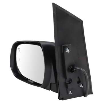 TRQ Heated Driver Side Mirror for 2013-2017 Toyota Sienna