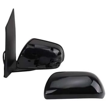 TRQ Heated Driver Side Mirror for 2013-2017 Toyota Sienna