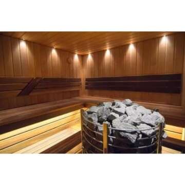 Premium Olivine Sauna Stones for Authentic Experience