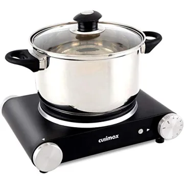 CUSIMAX Electric Hot Plate Portable Single Burner 1500W