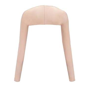 Women Cooling Shawl Arm Sleeve with Finger Hole, Comfortable & Breathable, Anti-UV, Ladies Sun Protection Cooler Shrug (Beige)