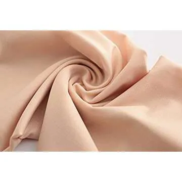 Women Cooling Shawl Arm Sleeve with Finger Hole, Comfortable & Breathable, Anti-UV, Ladies Sun Protection Cooler Shrug (Beige)