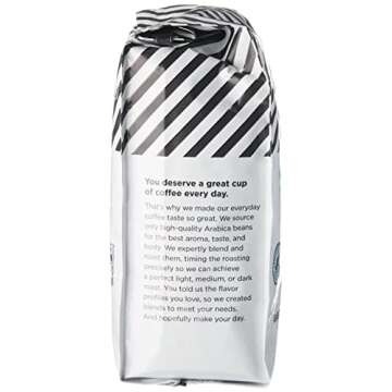 AmazonFresh Dark Roast Whole Bean Coffee, 12 Ounce