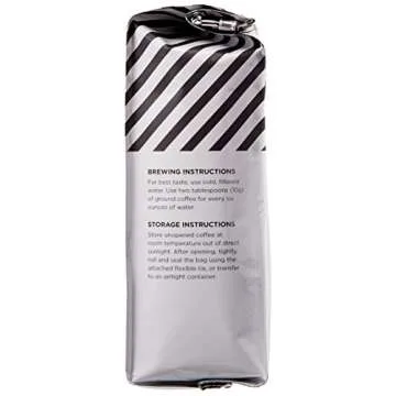 AmazonFresh Dark Roast Whole Bean Coffee, 12 Ounce