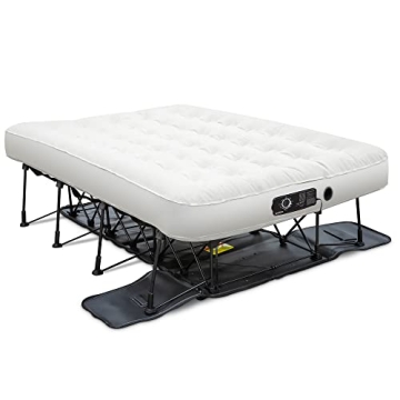 Ivation EZ-Bed Full Size Air Mattress with Deflate Defender™ Technology & Dual Auto Comfort Pump