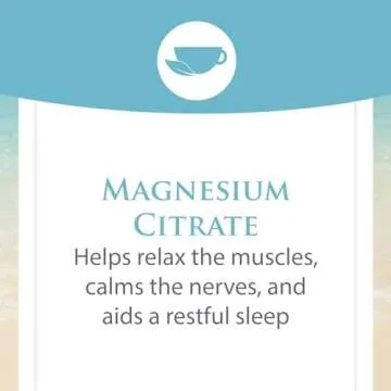 Stress-Relax Magnesium Citrate Drink Mix for Calm Nights