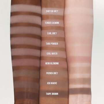 Dasique Shadow Palette #13 Cool Blending l Vegan, Cruelty-Free l 9 Blendable Shades in Smooth Matte Finish