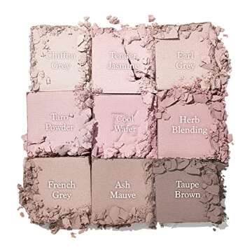 Dasique Shadow Palette #13 Cool Blending l Vegan, Cruelty-Free l 9 Blendable Shades in Smooth Matte Finish