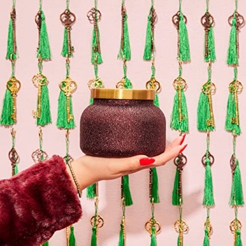 Capri Blue Glam Candle - Tinsel & Spice Luxury Scented Candle