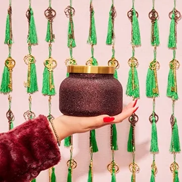 Capri Blue Glam Candle - Tinsel & Spice Luxury Scented Candle