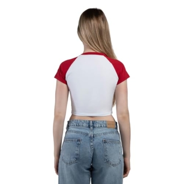 Trendy Hype & Vice Homerun Tee for Women - Game Day Ready