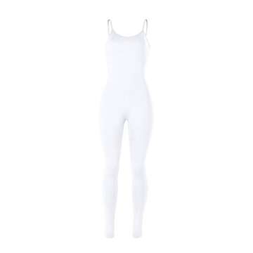 Xuan2Xuan3 Women Bodysuit Spaghetti Strap Bodycon Tank One Piece Jumpsuits Rompers Playsuit Unitard ...