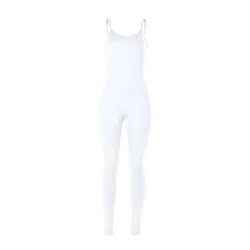 Xuan2Xuan3 Women Bodysuit Spaghetti Strap Bodycon Tank One Piece Jumpsuits Rompers Playsuit Unitard ...