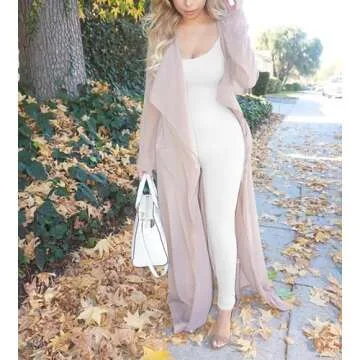 Xuan2Xuan3 Women Bodysuit Spaghetti Strap Bodycon Tank One Piece Jumpsuits Rompers Playsuit Unitard Outfits Catsuit White,Large