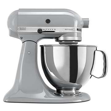 KitchenAid RRK150MC 5 Qt. Artisan Series - Metallic Chrome (Renewed)
