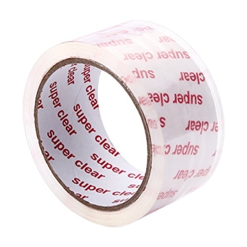 I GO Clear Packing Tape - 18 Rolls for Shipping, Moving, Mailing