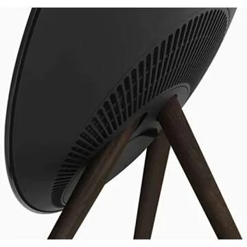 Bang & Olufsen Beoplay A9 4th Gen Wireless Multiroom Speaker, Black with Walnut Legs