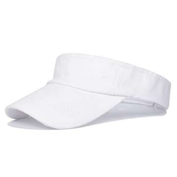 Zando Sun Visor Hats for Women UV Protection Unisex Tennis Golf Visors for Men Sports Running Hats f...
