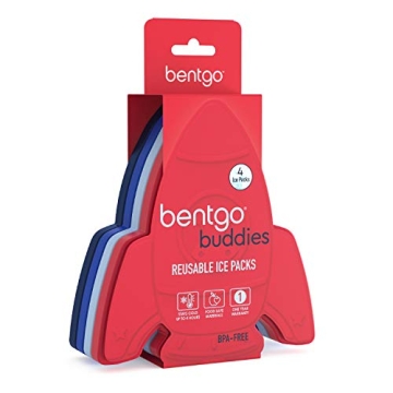Bentgo Buddies Slim Reusable Ice Packs for Lunch Boxes