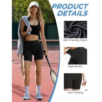 ZENUTA 3 Pack Slip Shorts for Women Under Dresses, Seamless Anti Chafing Shorts Summer(3pcs Black)