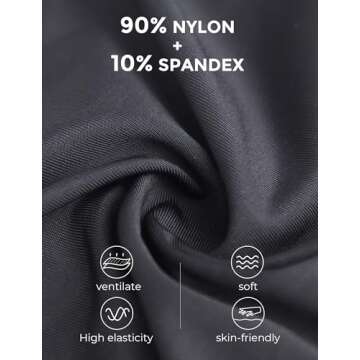 ZENUTA 3 Pack Slip Shorts for Women Under Dresses, Seamless Anti Chafing Shorts Summer(3pcs Black)