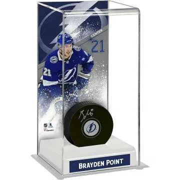 Tampa Bay Lightning Puck Display Case for Fans