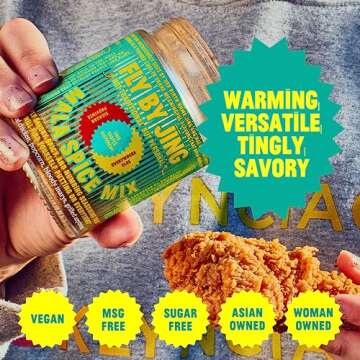 FLYBYJING Mala Spice Mix Spicy Tingly Warm All-Natural Vegan